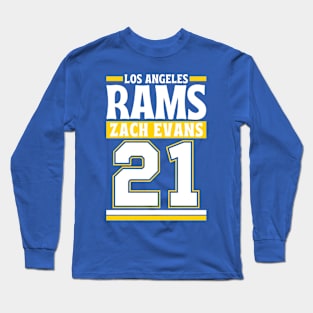 Los Angeles Rams Evans 21 American Football Edition 3 Long Sleeve T-Shirt